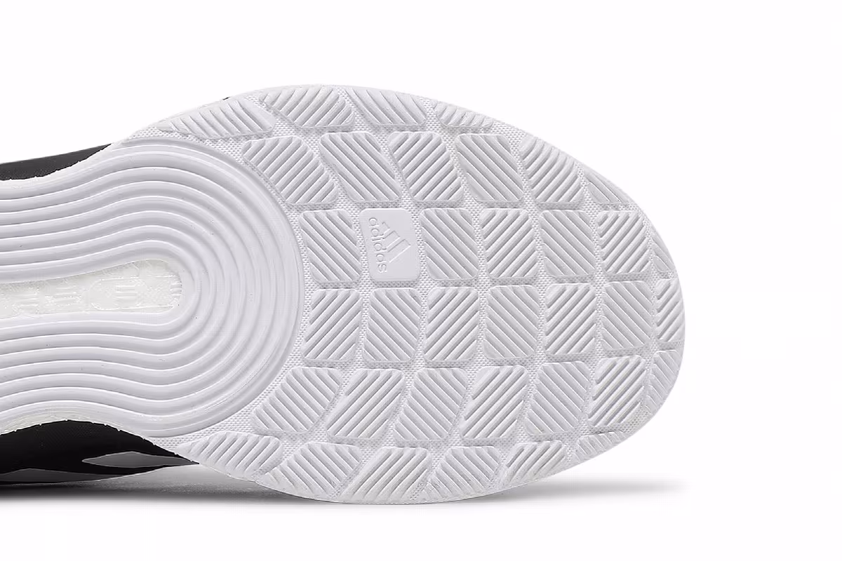 Adidas Women's Crazyflight Mid Black White, view 6