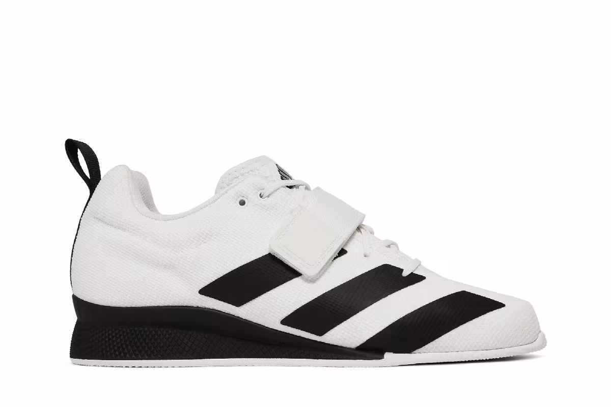 adidas Adipower Weightlifting 2 White Black, view 2