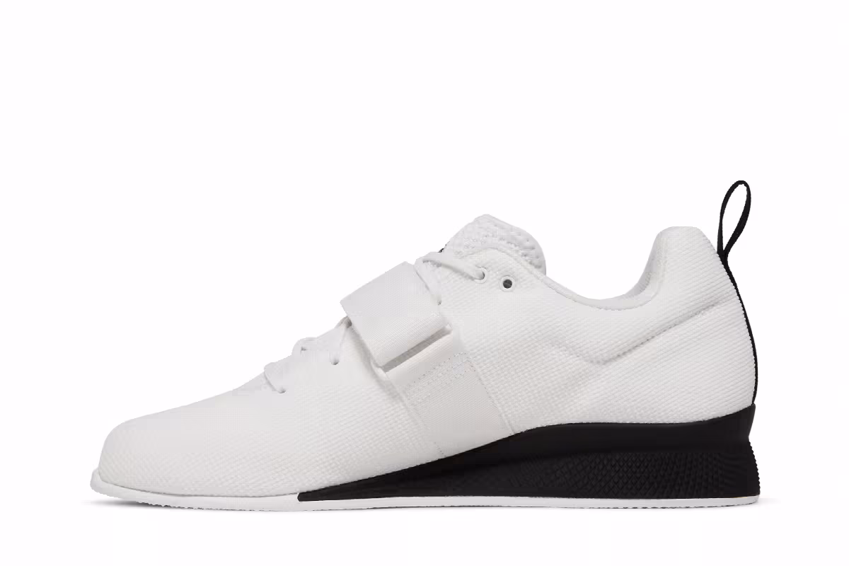 adidas Adipower Weightlifting 2 White Black, view 4