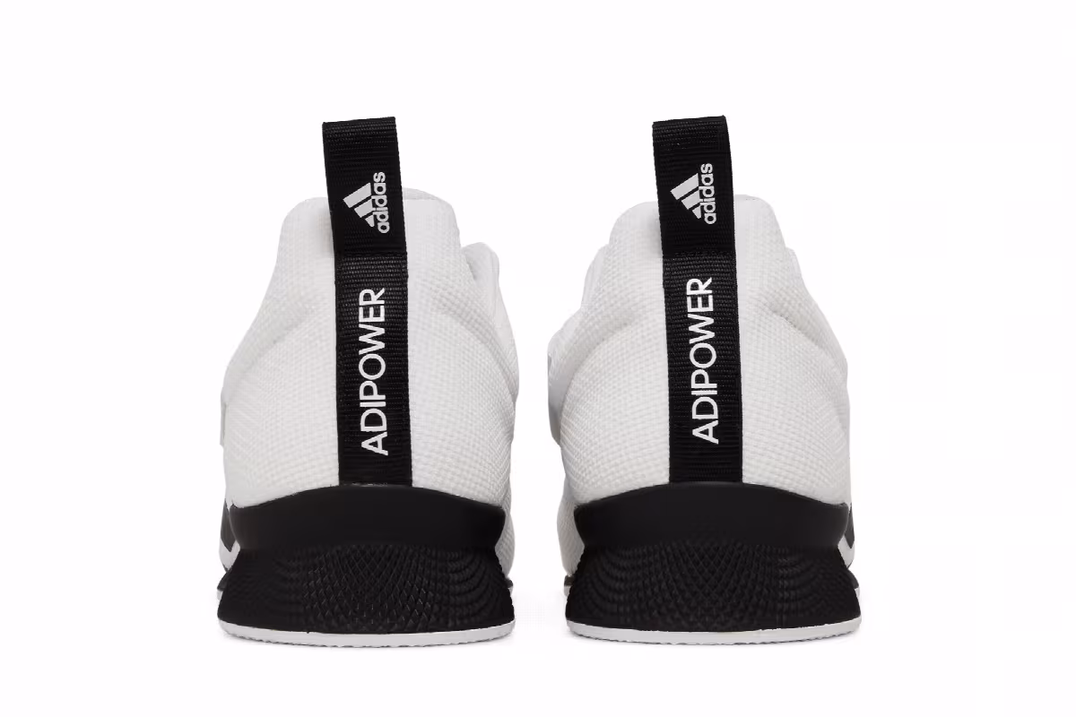 adidas Adipower Weightlifting 2 White Black, view 7
