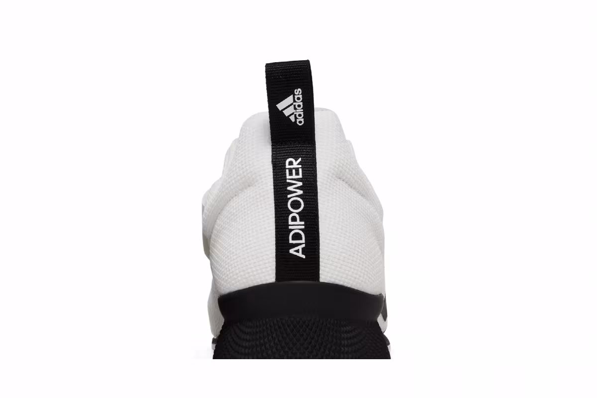 adidas Adipower Weightlifting 2 White Black, view 8