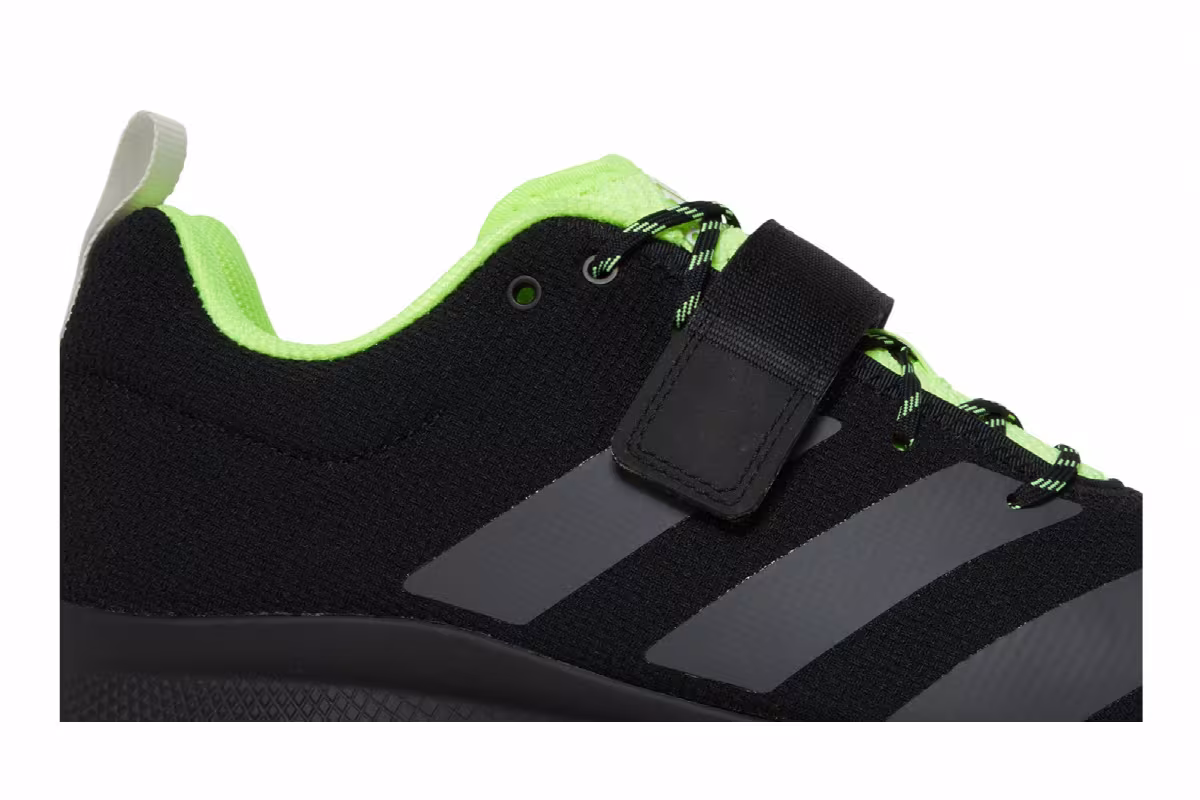 Adidas Adipower Weightlifting 2 Black Signal Green, view 3