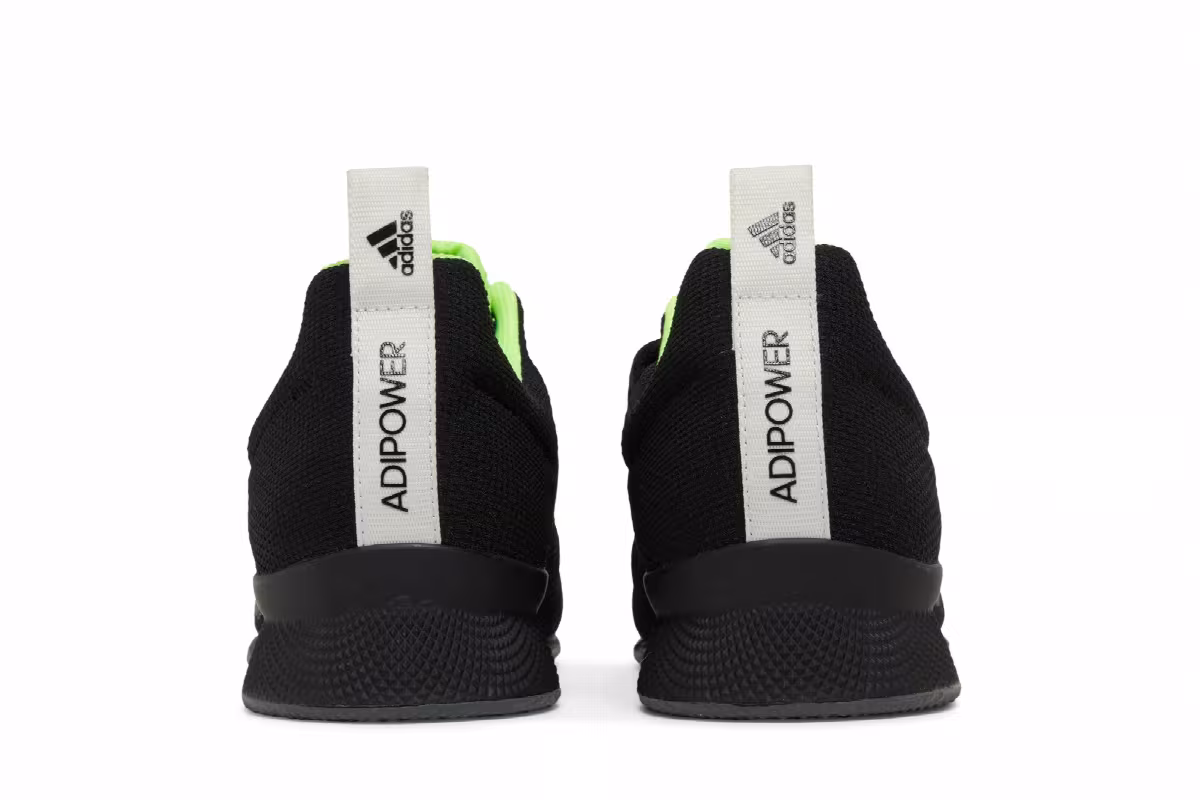 Adidas Adipower Weightlifting 2 Black Signal Green, view 7