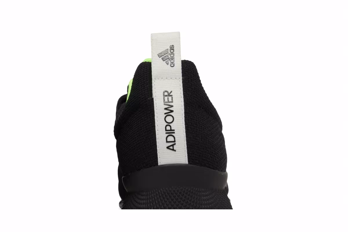 Adidas Adipower Weightlifting 2 Black Signal Green, view 8