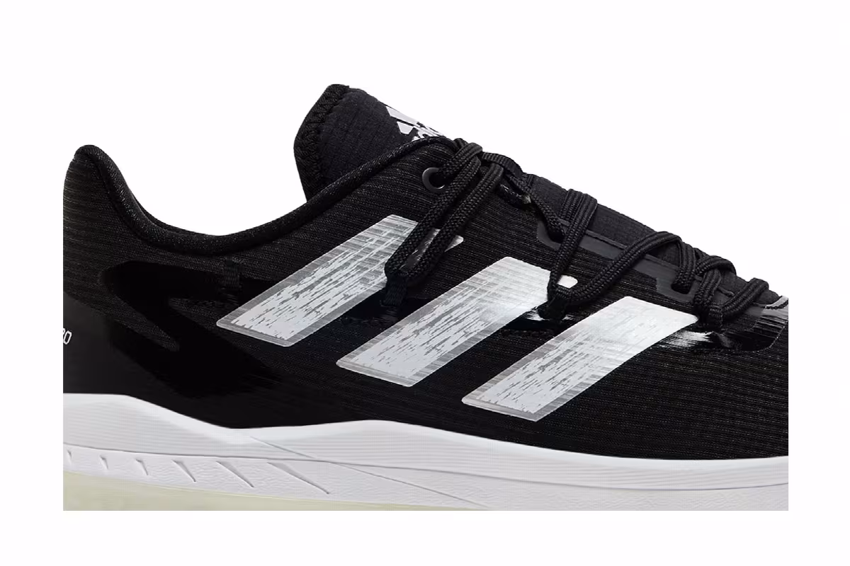 Adidas Adizero Afterburner 8 TF Black White, view 3
