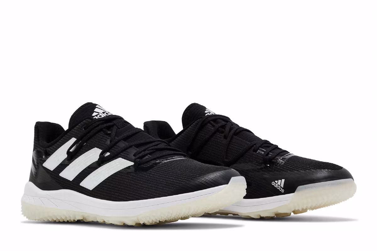 Adidas Adizero Afterburner 8 TF Black White, view 9