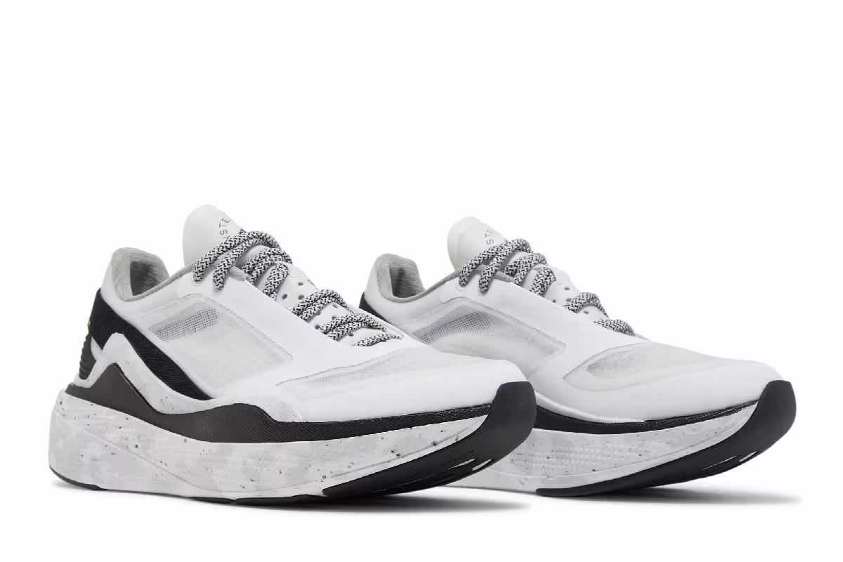 Stella McCartney x adidas Women's Earthlight White Black, view 9