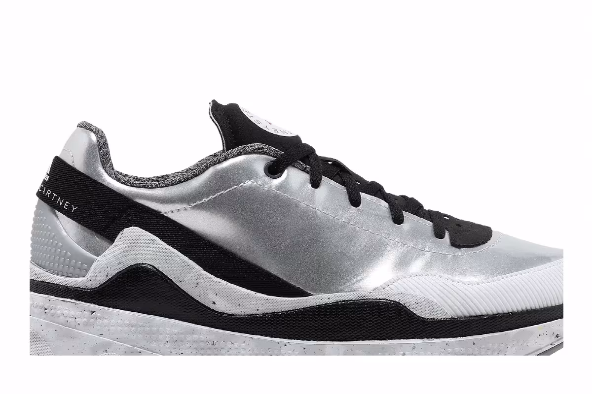 Stella McCartney x adidas Women's Earthlight Silver Metallic, view 3
