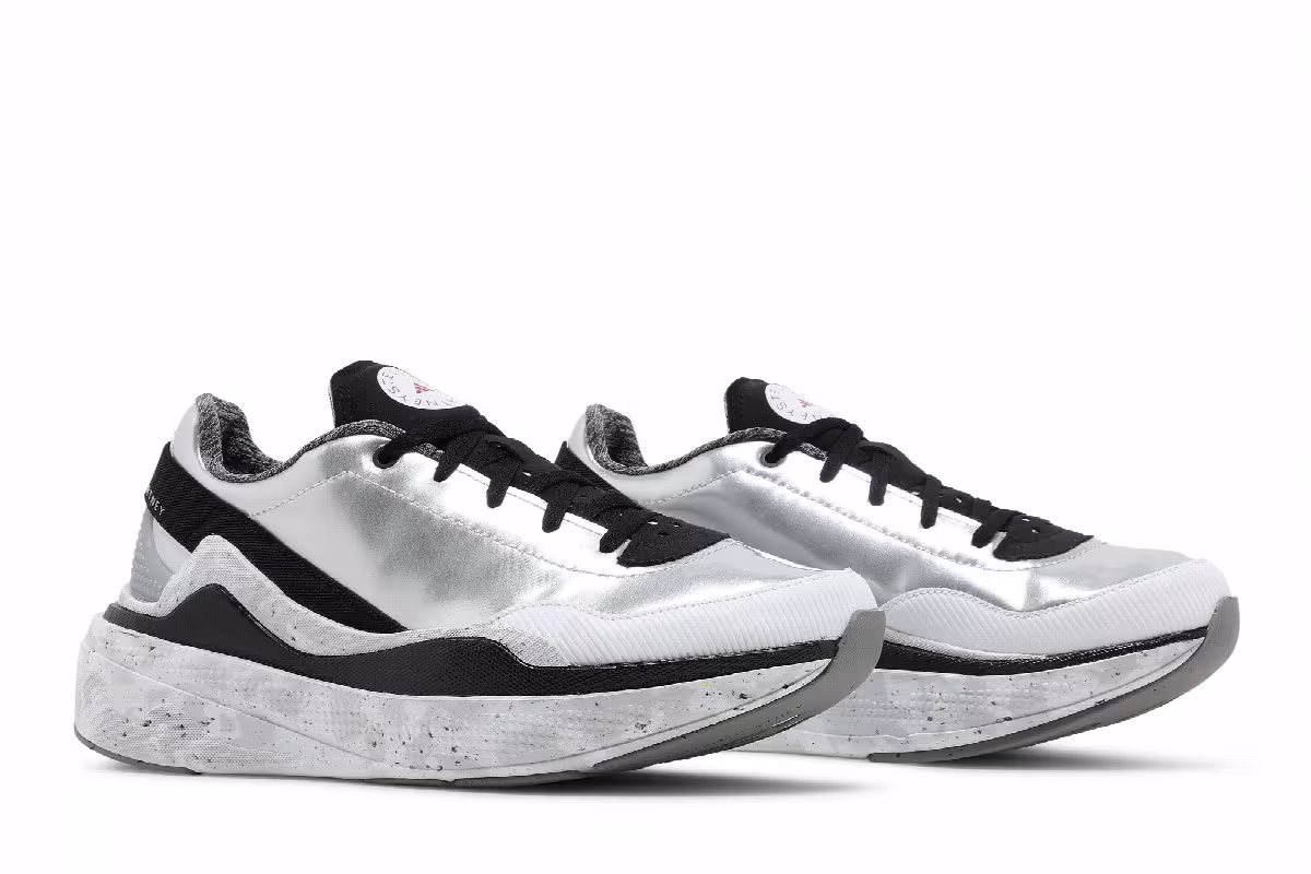 Stella McCartney x adidas Women's Earthlight Silver Metallic, view 9