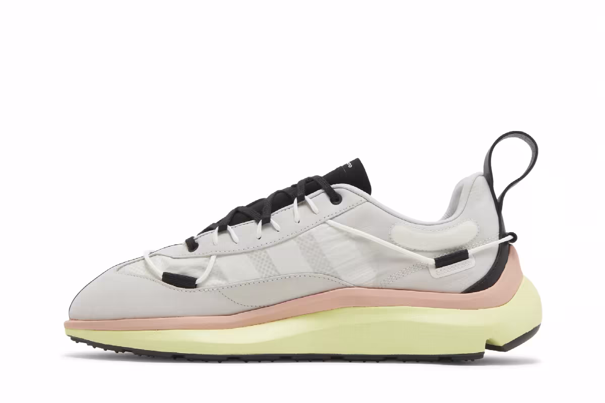 adidas Y-3 Shiku Run Grey Hi-Res Yellow, view 4