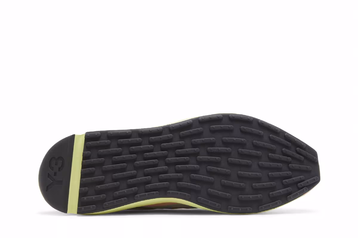 adidas Y-3 Shiku Run Grey Hi-Res Yellow, view 5
