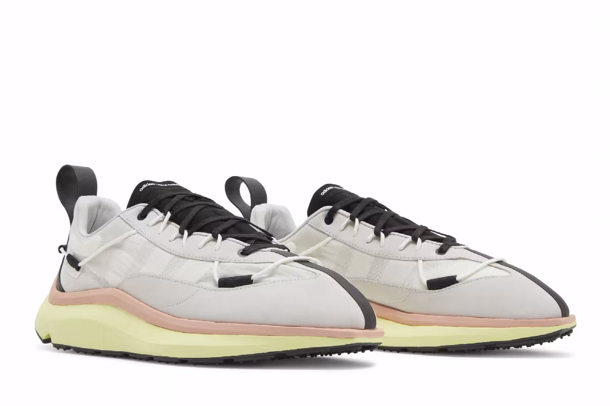 adidas Y-3 Shiku Run Grey Hi-Res Yellow, view 9
