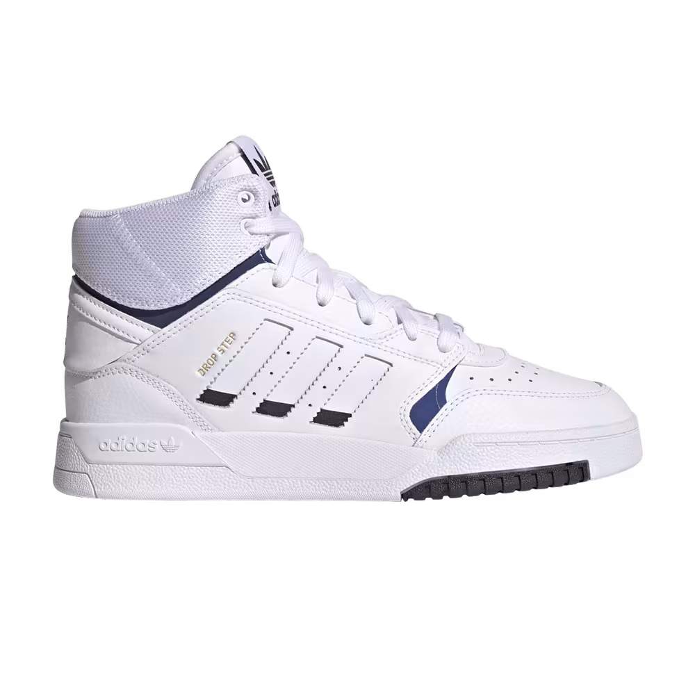 Adidas Drop Step J White Collegiate Royal