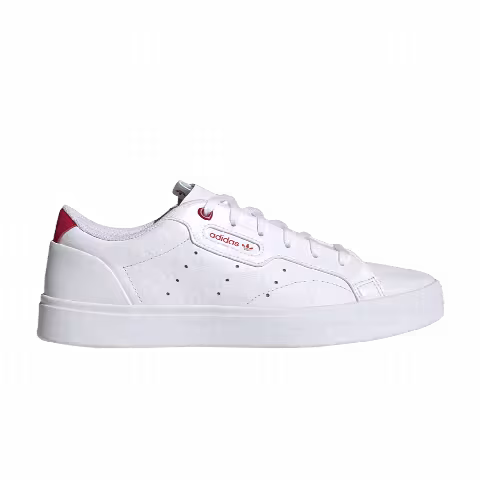 Adidas Wmns Sleek 'Heart Embossed - White Scarlet'