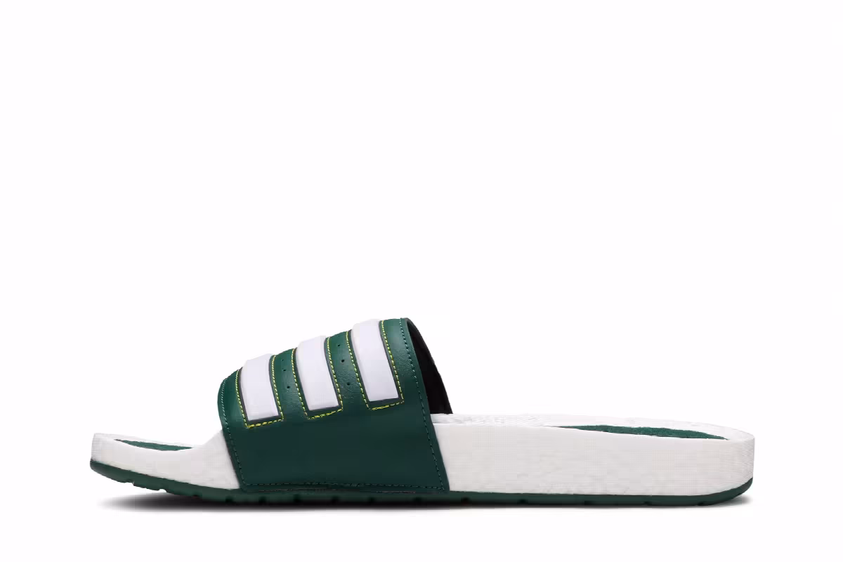 Extra Butter x Happy Gilmore x adidas Adilette Boost Slide Happy, view 4