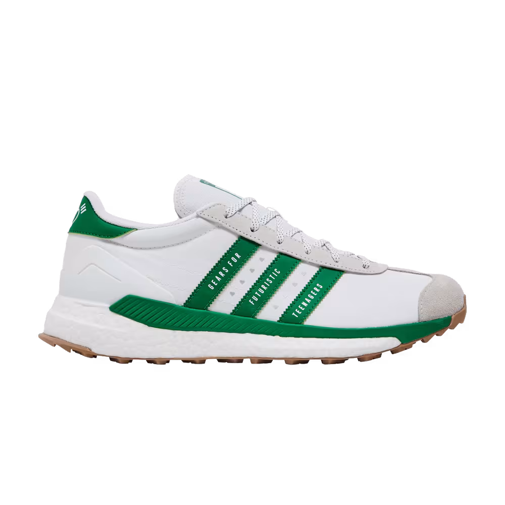 Human Made x adidas Country Gears For Futuristic Teenagers - White Green