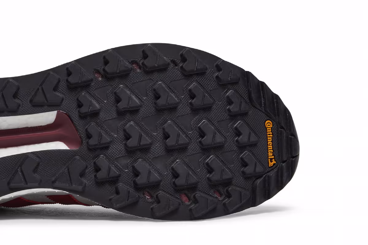 Human Made x adidas Country Free Hiker Grey Burgundy, view 6