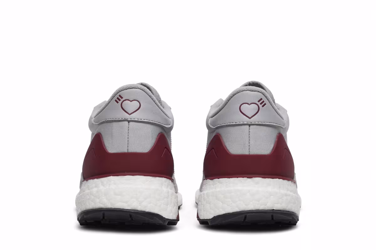 Human Made x adidas Country Free Hiker Grey Burgundy, view 7