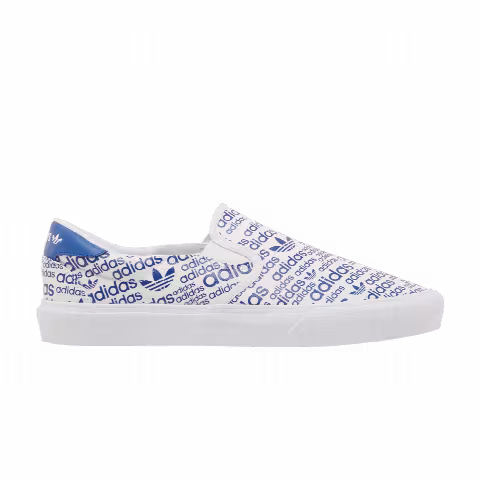Adidas Court Rallye Slip 'Allover Logo - Collegiate Royal'