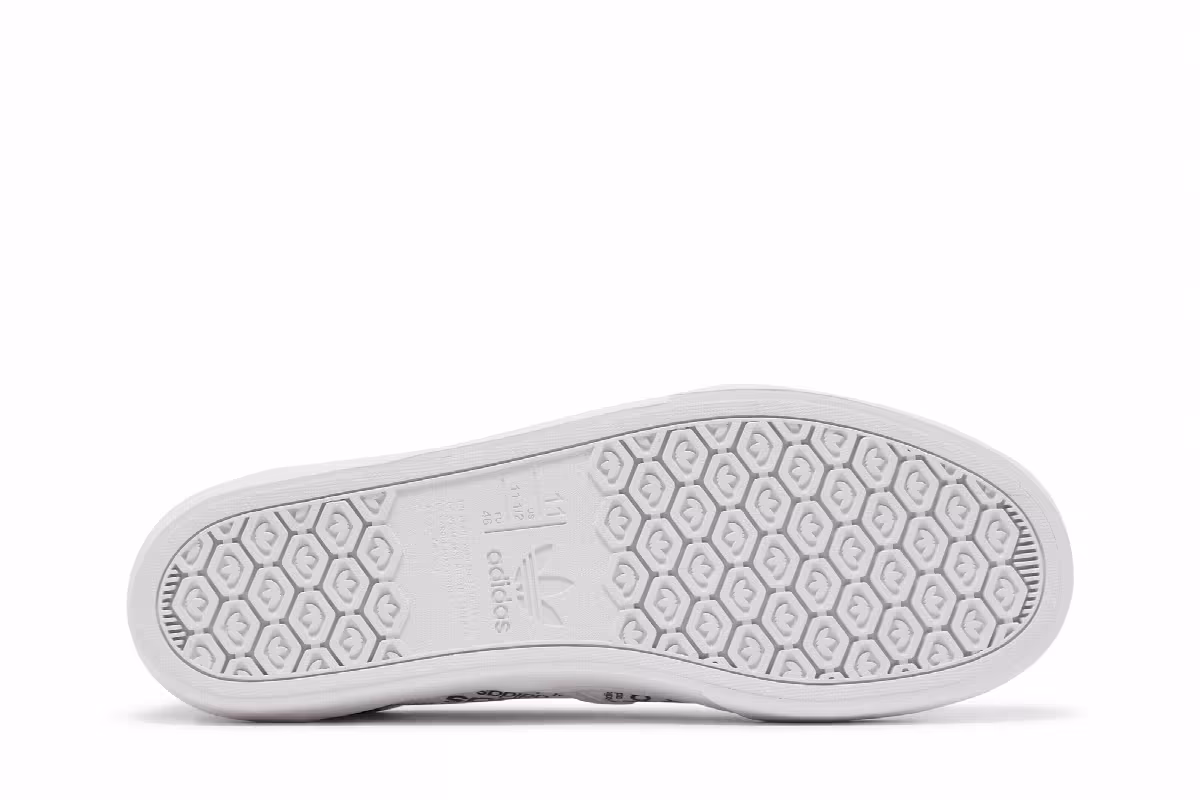 Adidas Court Rallye Slip Allover Logo - Collegiate Royal, view 5