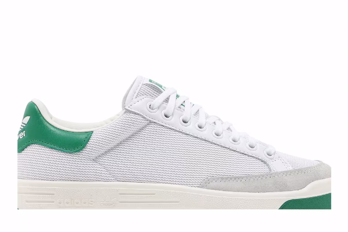 Adidas Rod Laver White Green, view 3