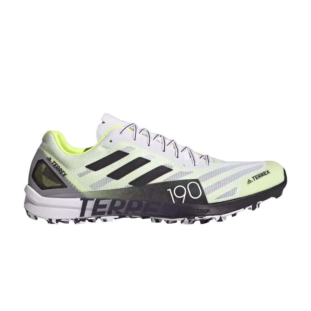 Adidas Terrex Speed Pro Trail White Solar Yellow