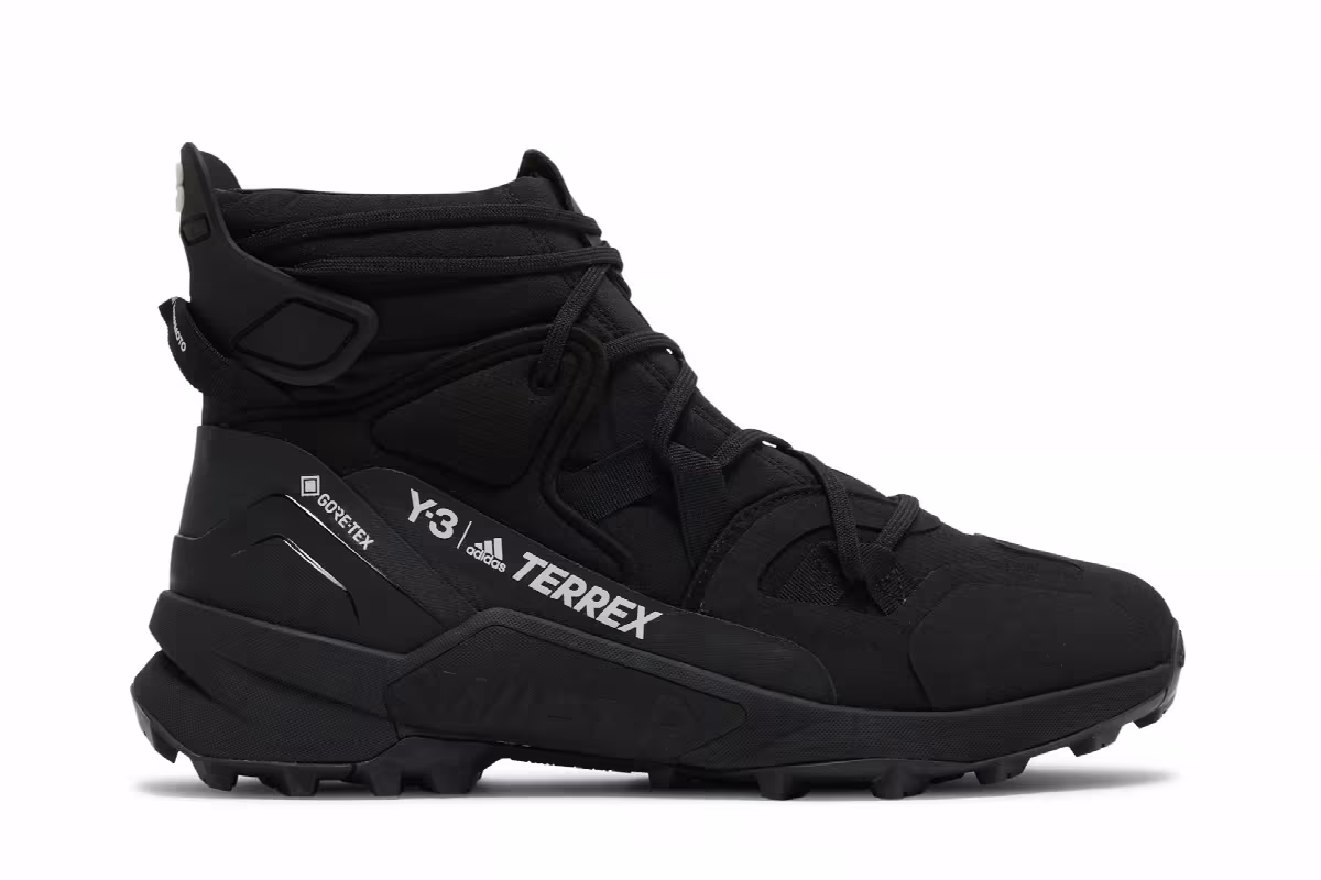 adidas Y-3 Terrex Swift R3 GTX Black, view 2