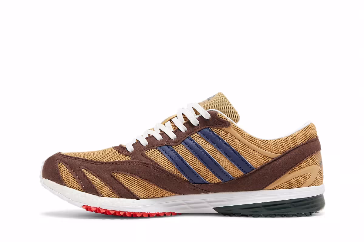 Noah x adidas Lab Race Brown Dark Blue, view 4