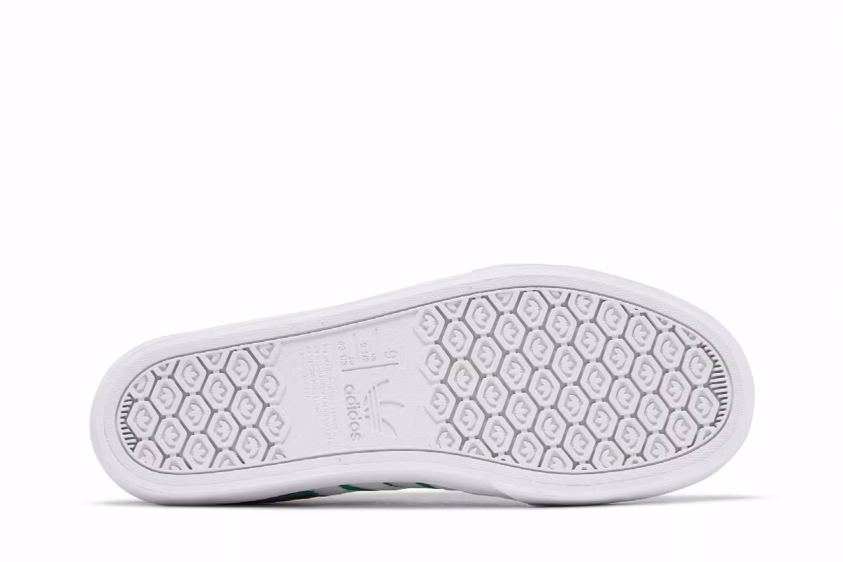 FMF x adidas Delpala White Green, view 5