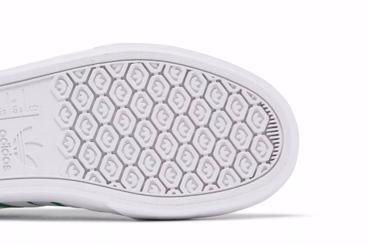 FMF x adidas Delpala White Green, view 6