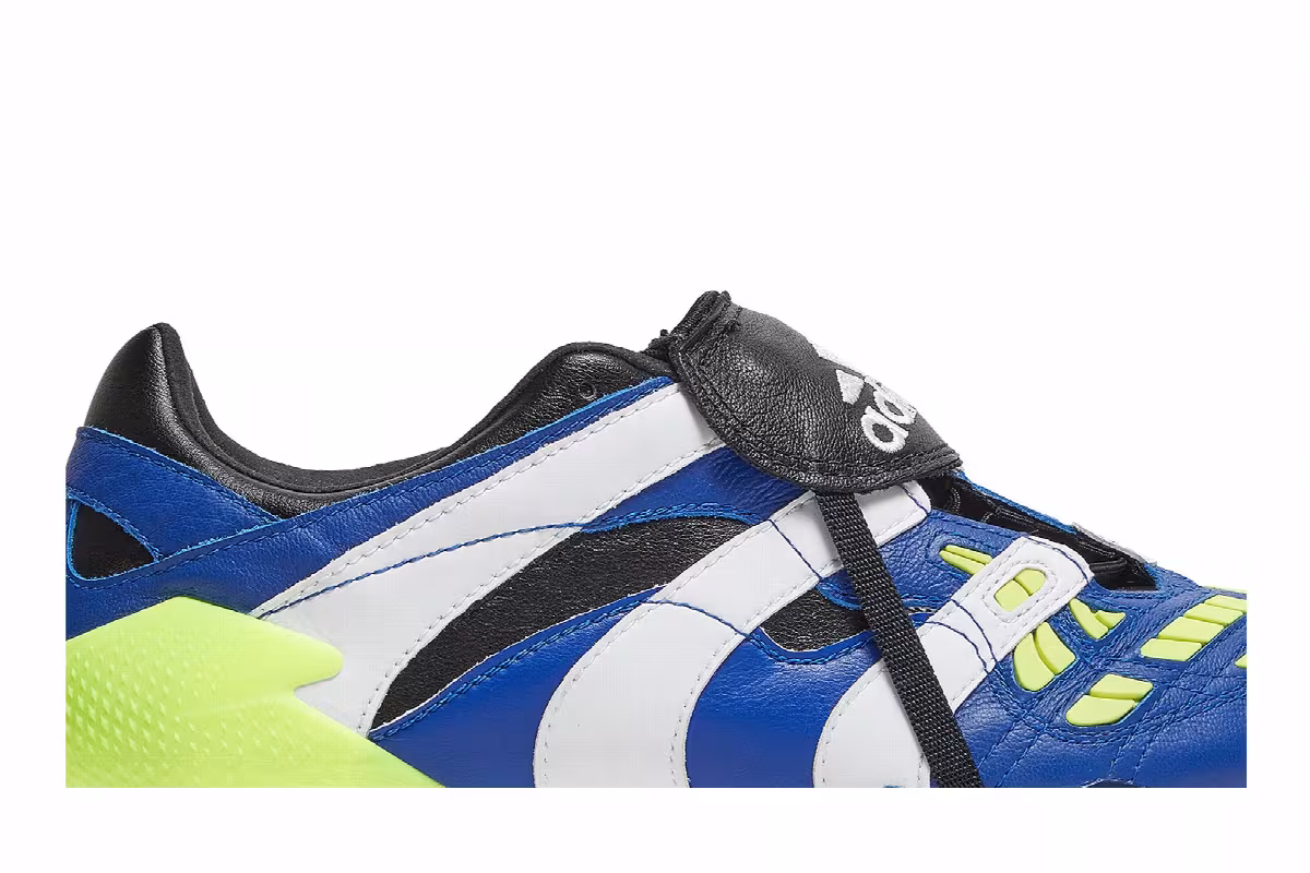 adidas Predator Accelerator FG Royal Blue Solar Yellow, view 3