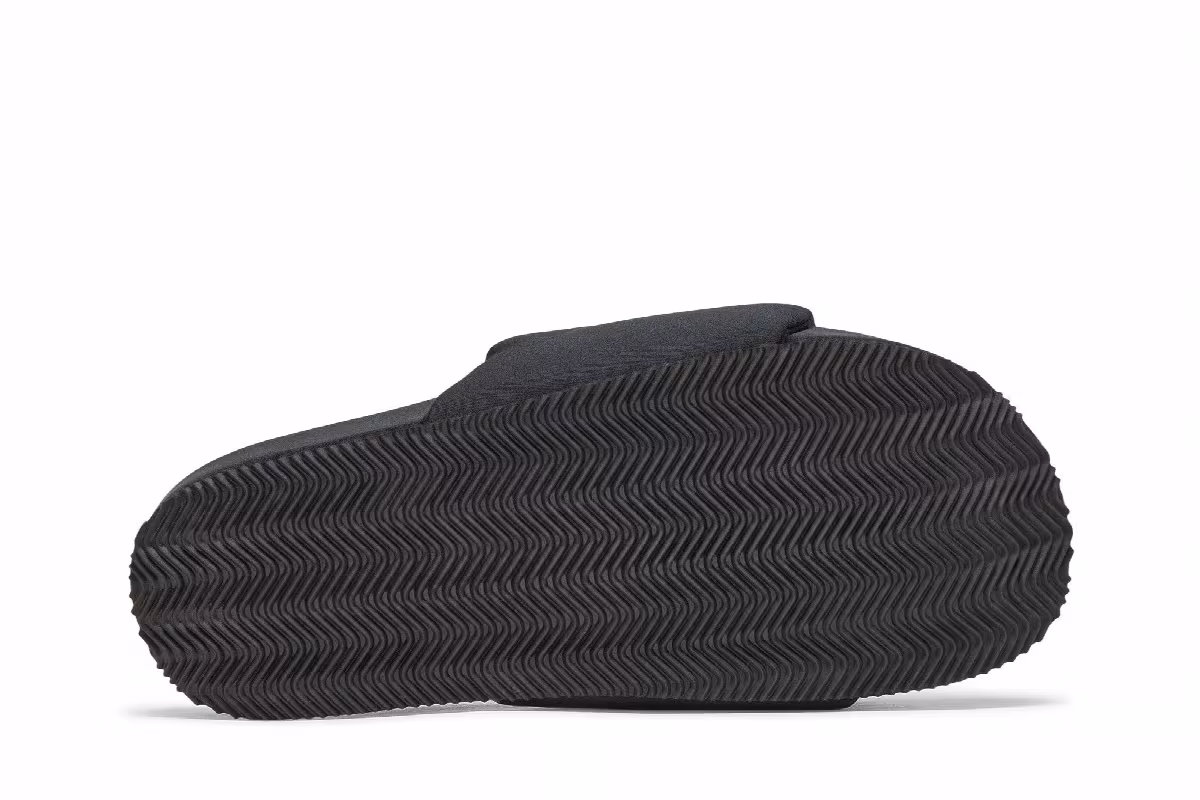adidas Y-3 Slide Black Red, view 5