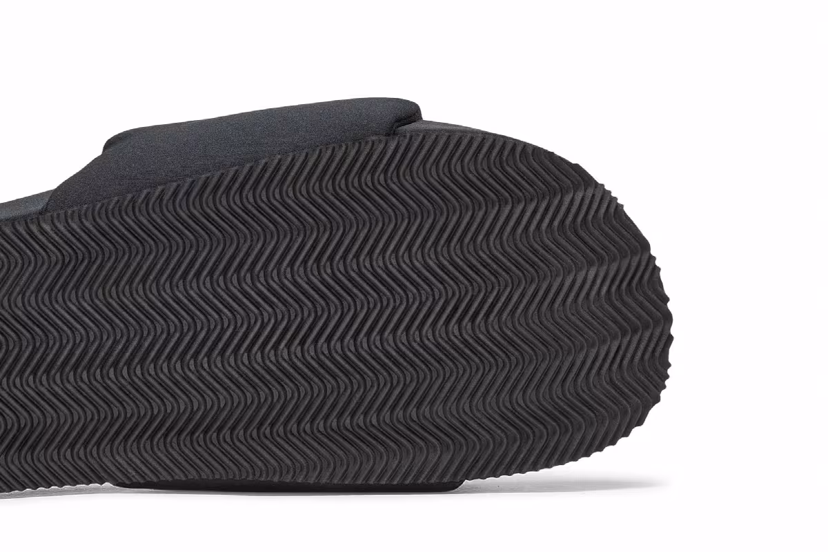 adidas Y-3 Slide Black Red, view 6