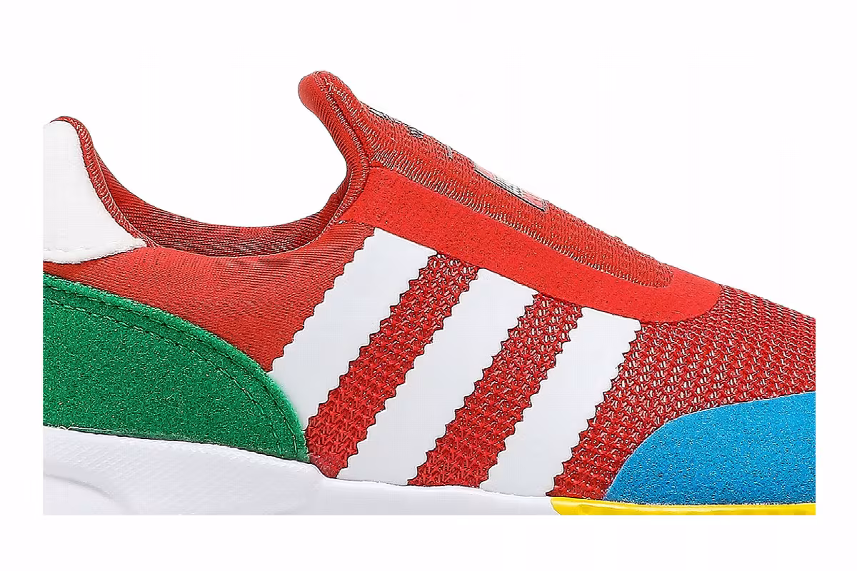 LEGO x adidas ZX 360 Infant Bold Orange, view 3