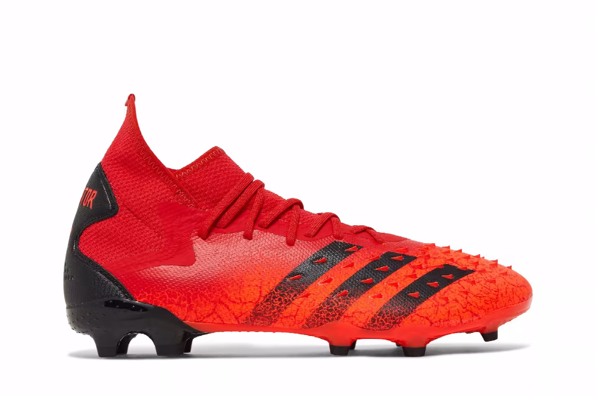 Adidas Predator Freak.2 FG Demonskin - Solar Red, view 2