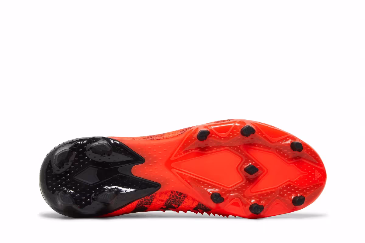 Adidas Predator Freak.2 FG Demonskin - Solar Red, view 5