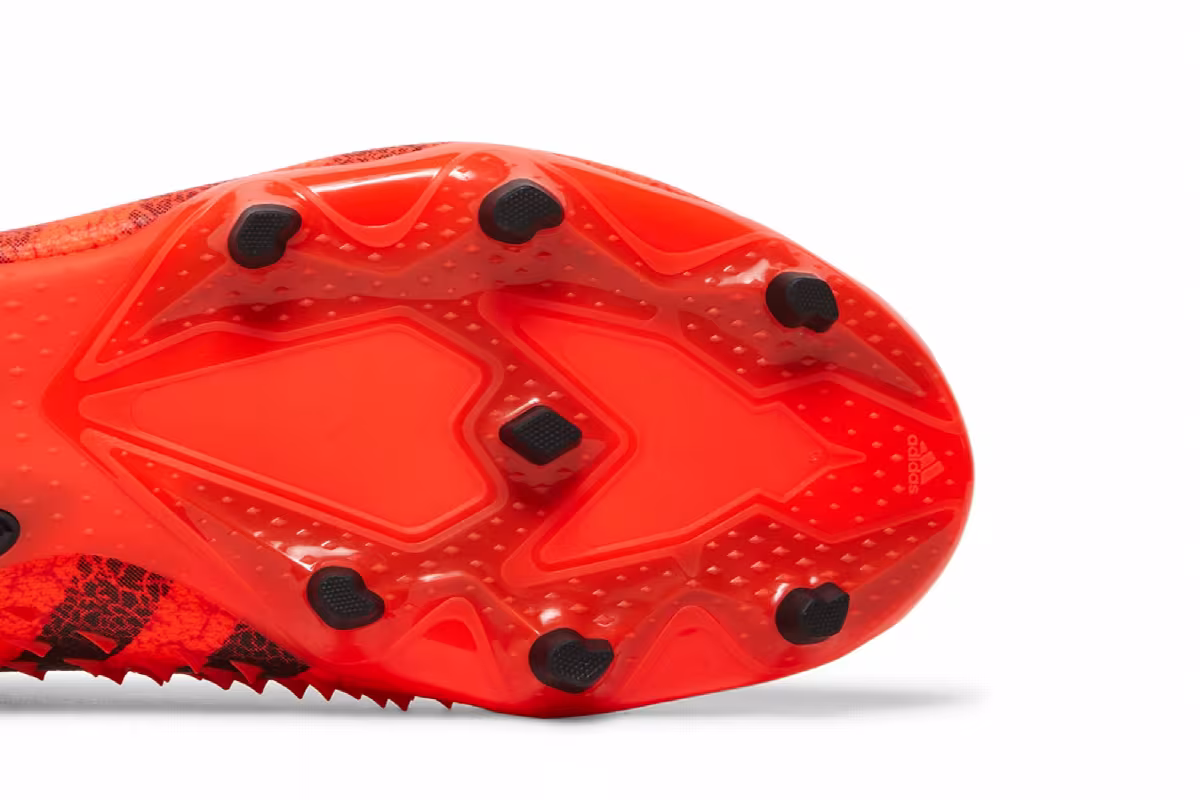 Adidas Predator Freak.2 FG Demonskin - Solar Red, view 6