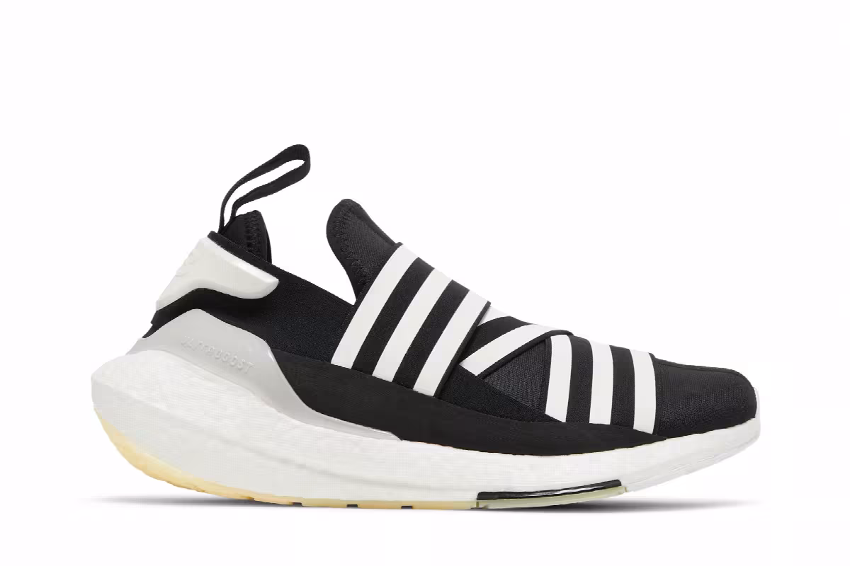 adidas Y-3 UltraBoost 22 Black White, view 2