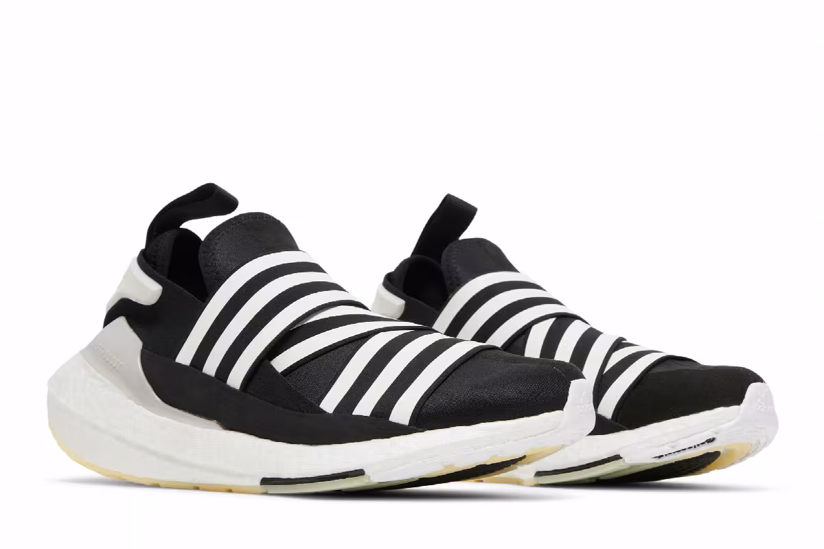 adidas Y-3 UltraBoost 22 Black White, view 9