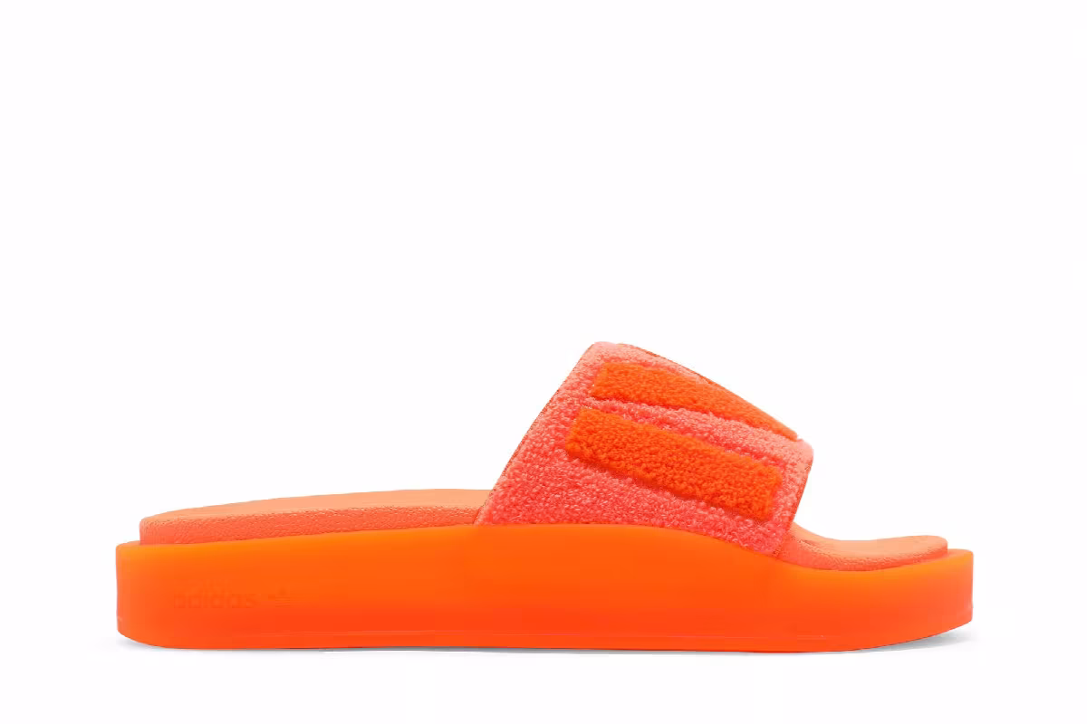 Ivy Park x adidas Slides Screaming Orange, view 2