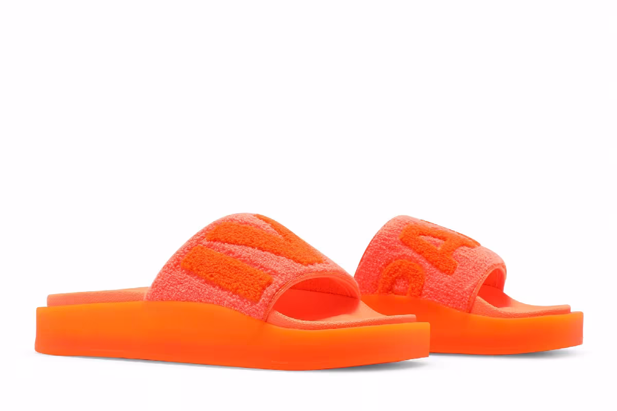 Ivy Park x adidas Slides Screaming Orange, view 9