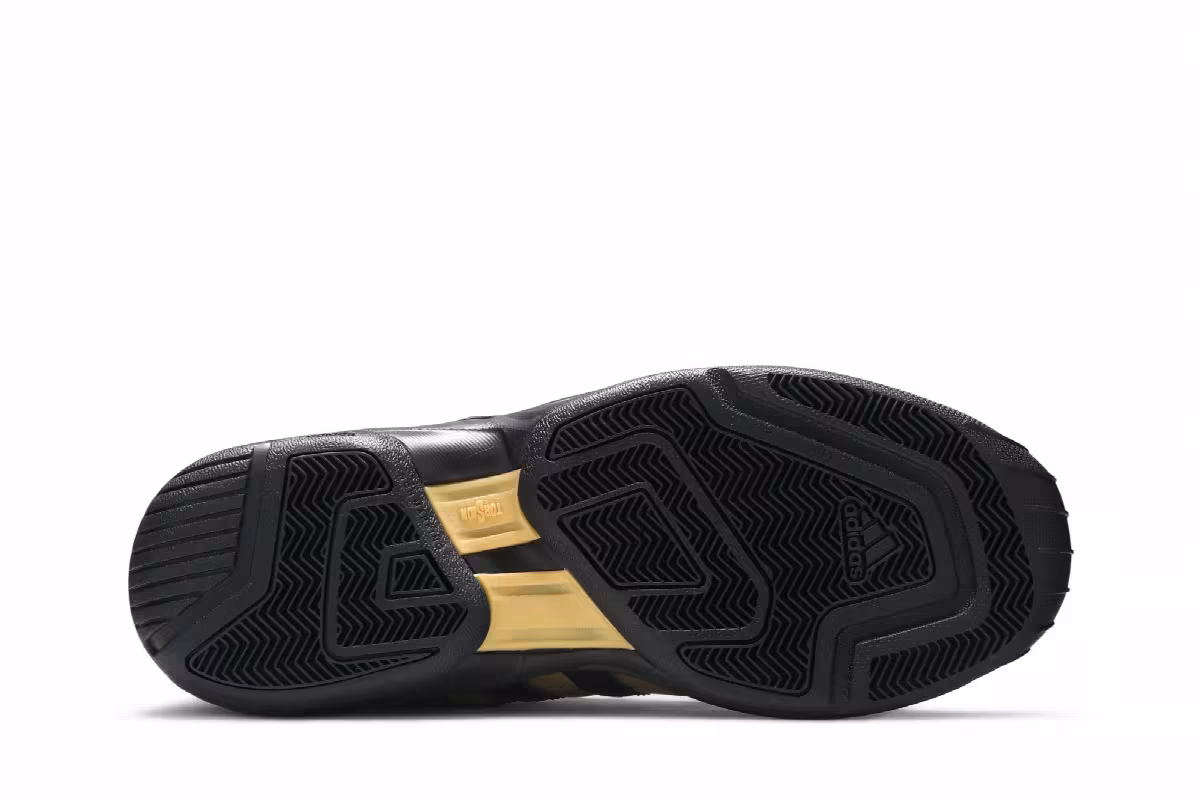 Adidas Pro Model 2G Low Black Gold Metallic, view 5