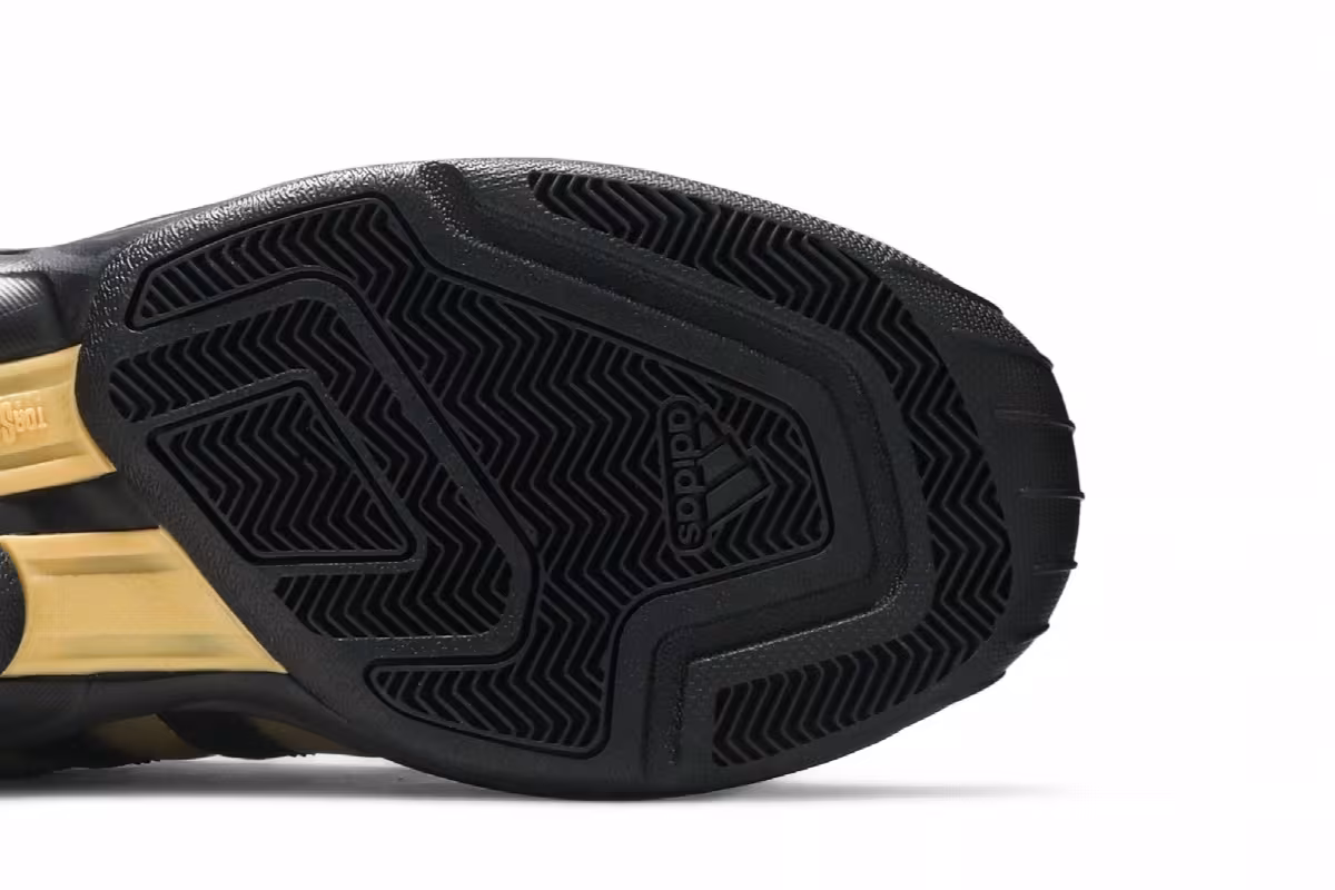 Adidas Pro Model 2G Low Black Gold Metallic, view 6