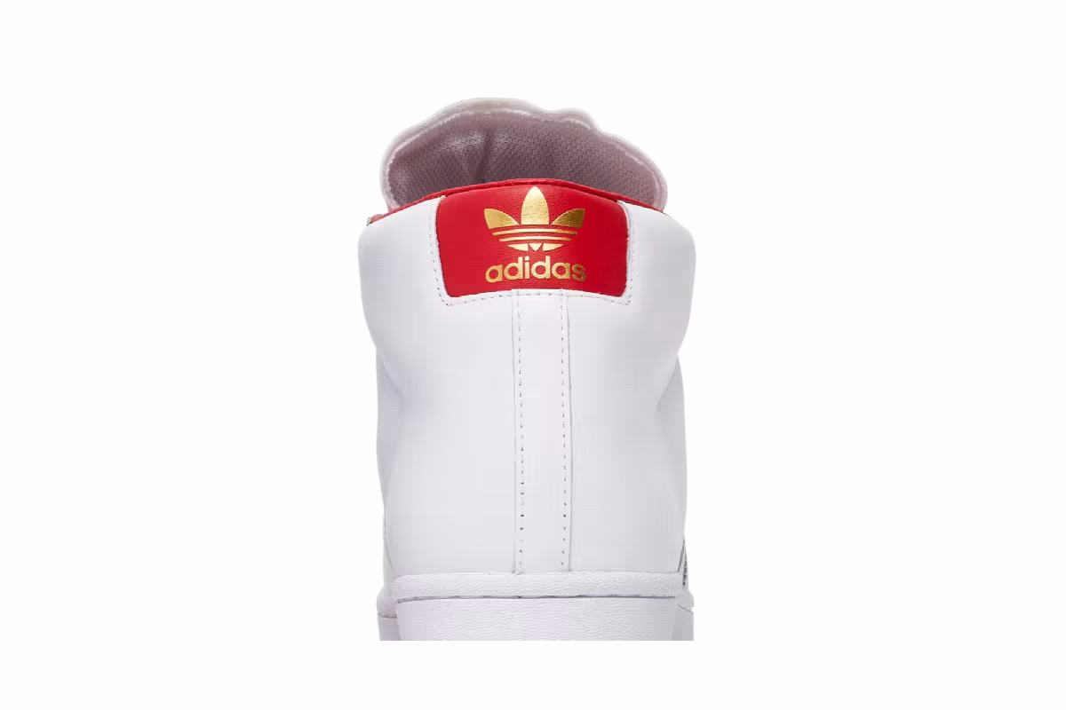 Adidas Pro Model White Scarlet, view 8
