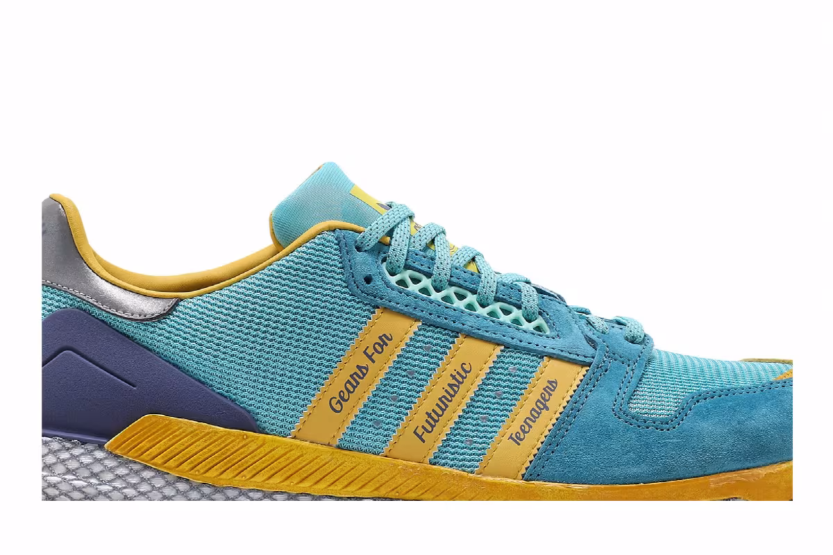 Human Made x adidas Questar Light Aqua, view 3