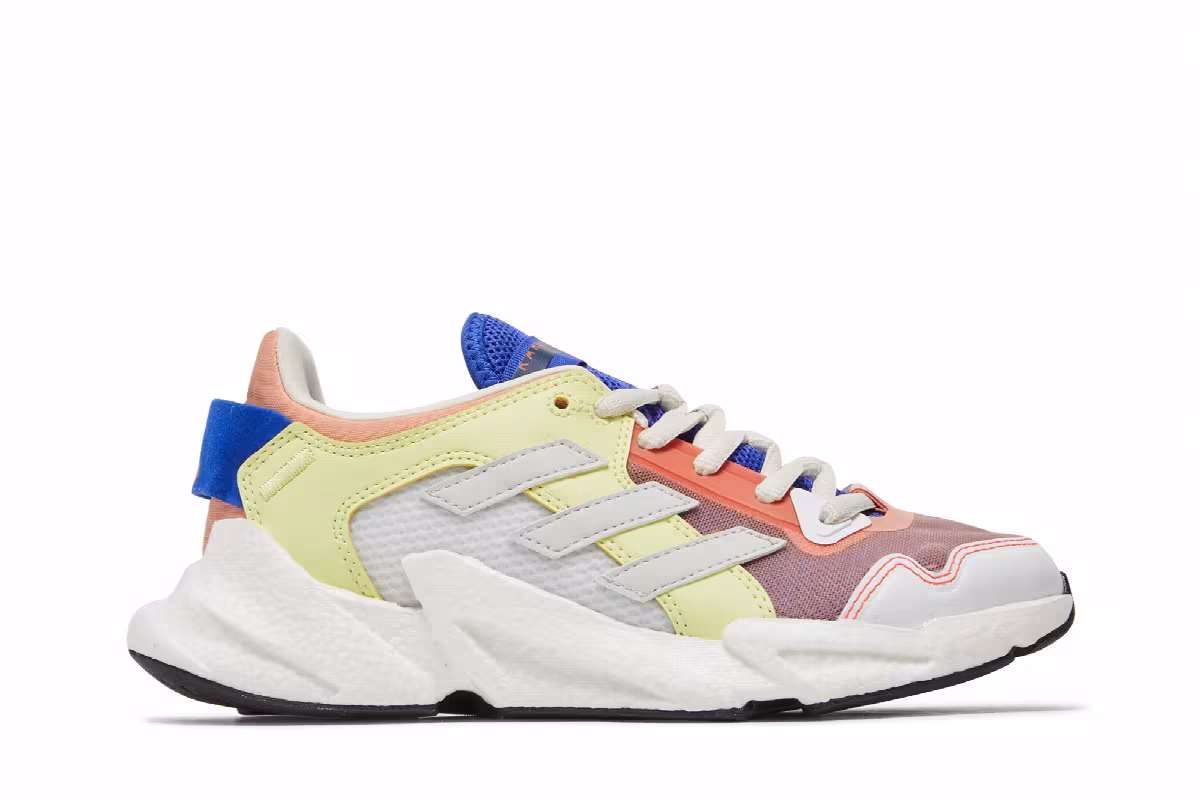 Karlie Kloss x adidas Women's X9000 Ambient Blush Multi, view 2
