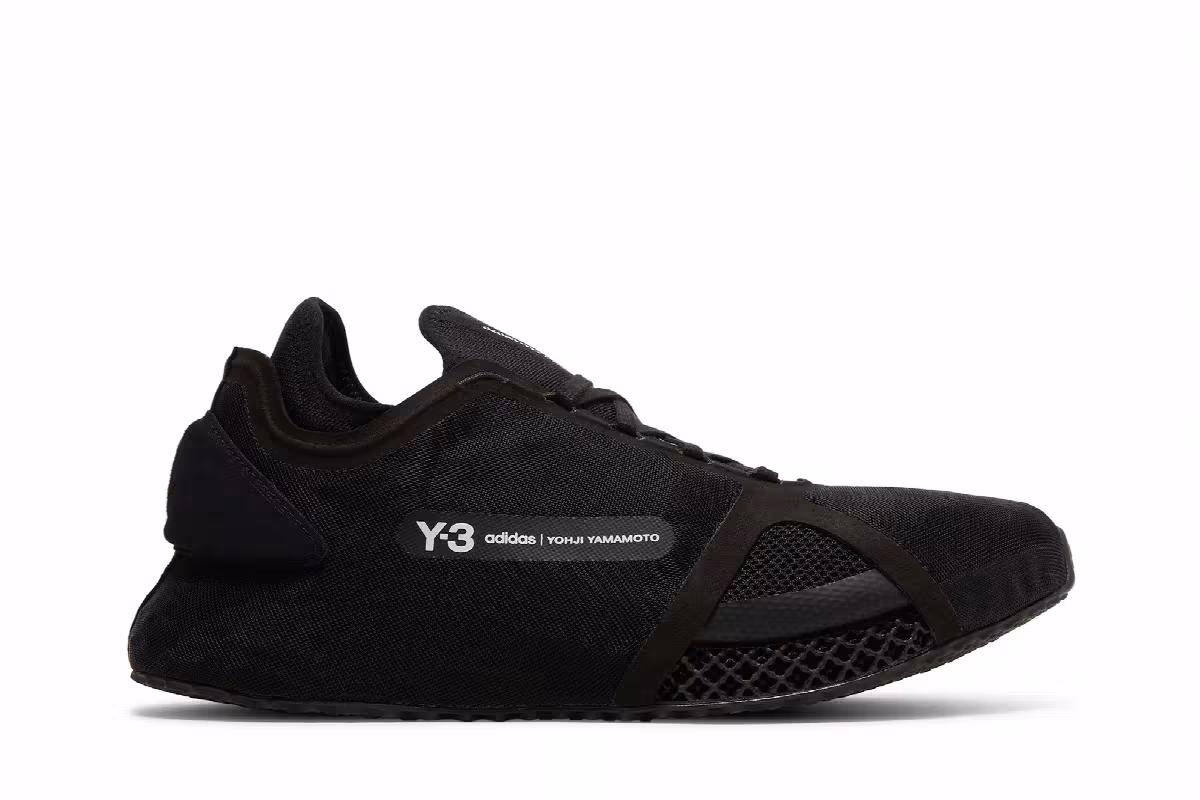 adidas Y-3 Runner 4D IOW Black, view 2