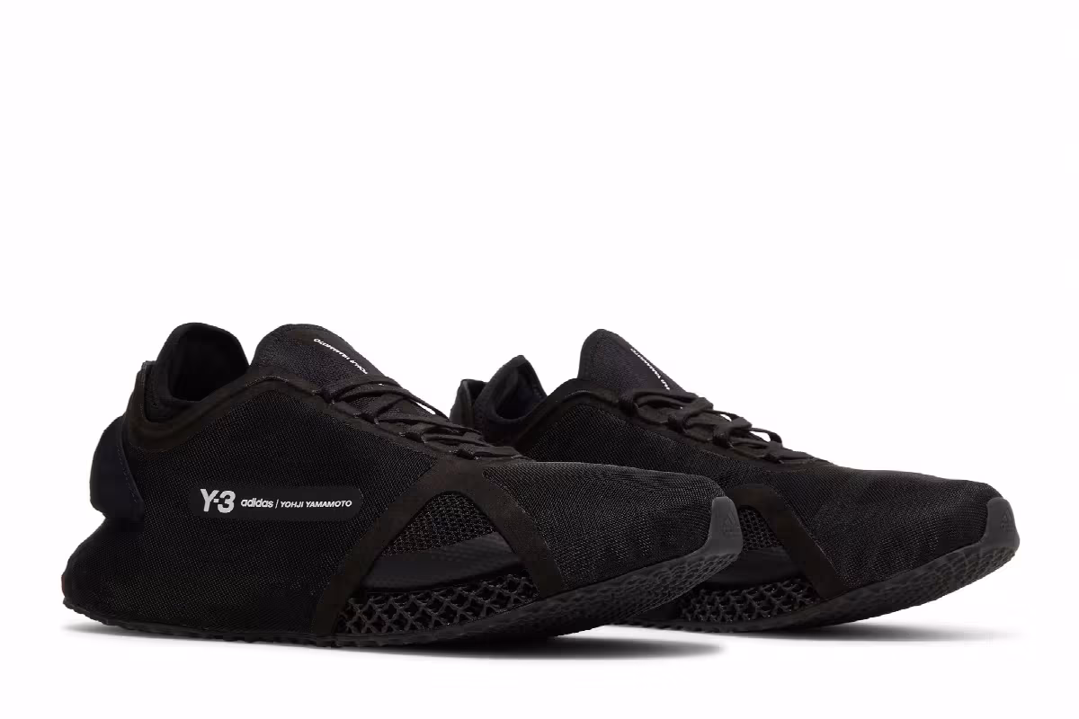 adidas Y-3 Runner 4D IOW Black, view 9