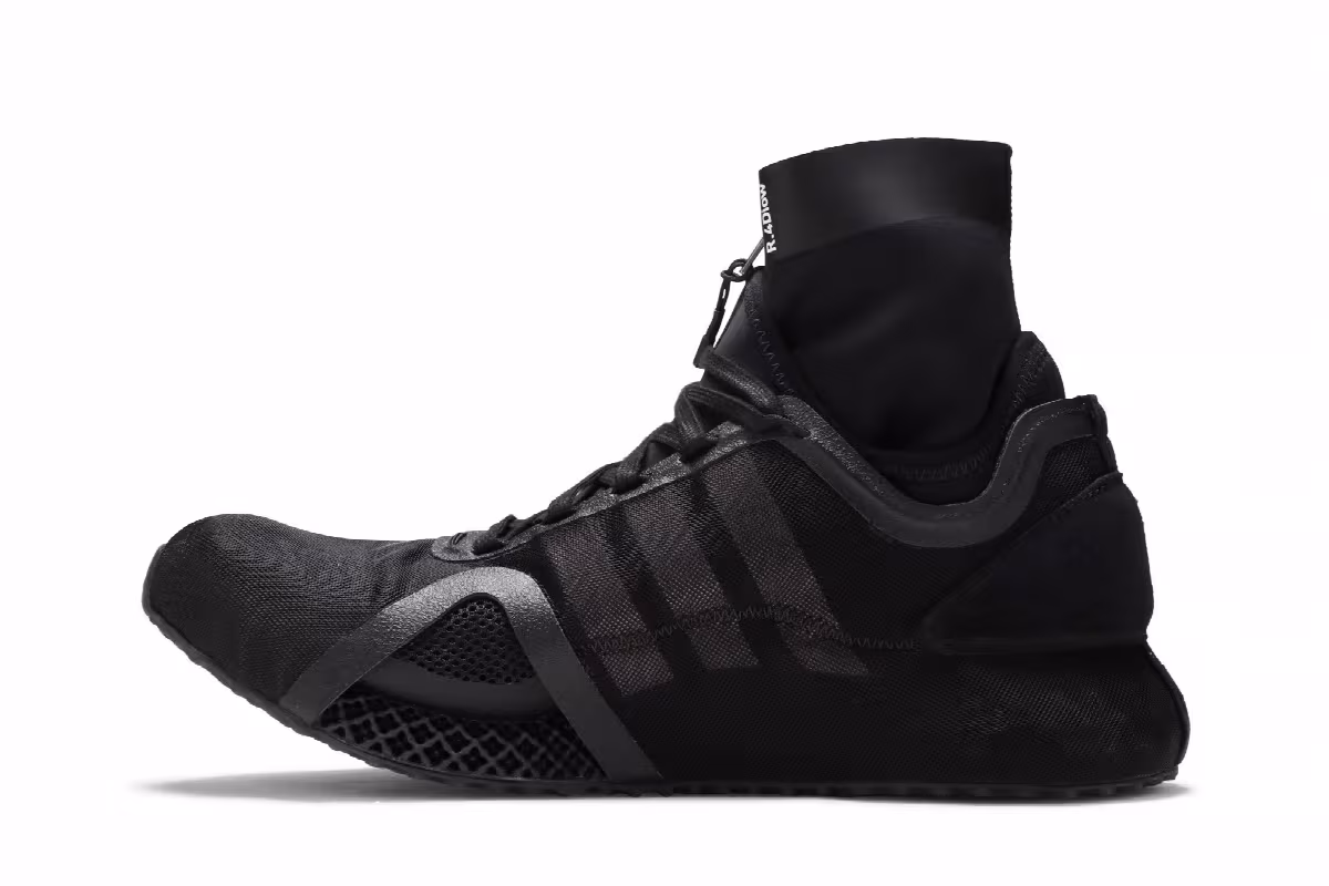 adidas Y-3 Runner 4D IOW High Black, view 4