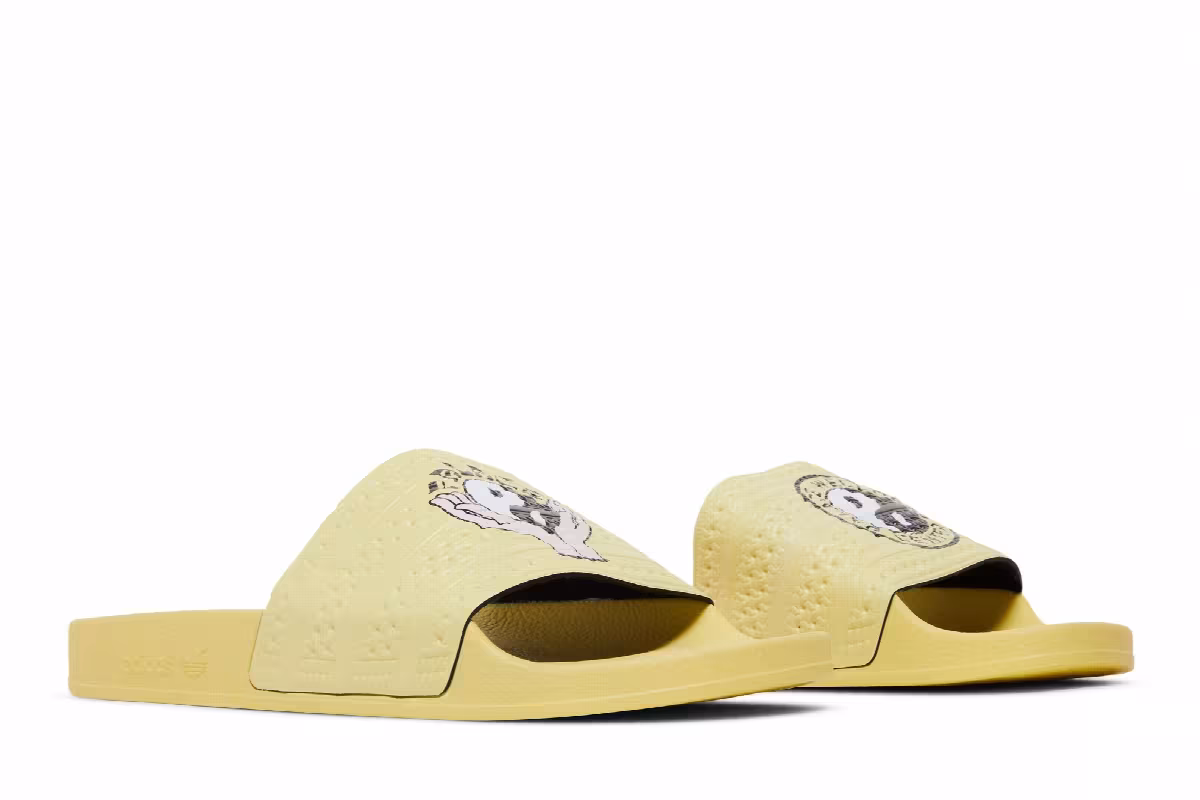 Palace x adidas Slides Wellness, view 9